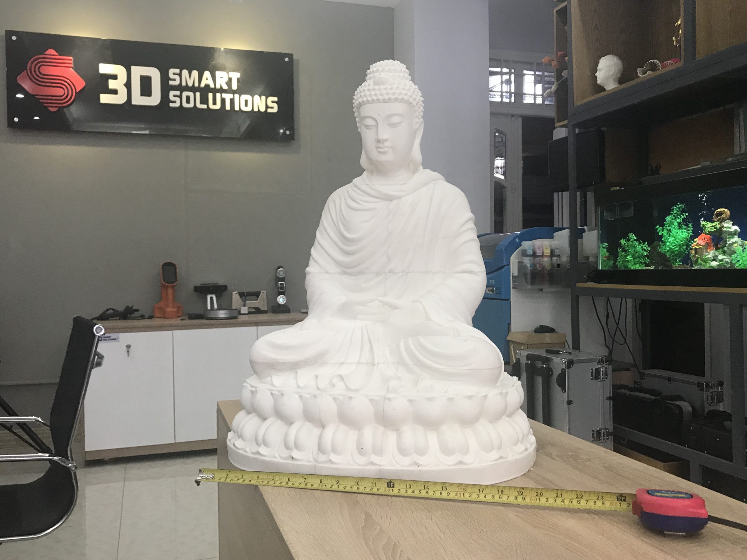 Tạo mẫu nhanh Tượng Phật ngồi cao 1 mét