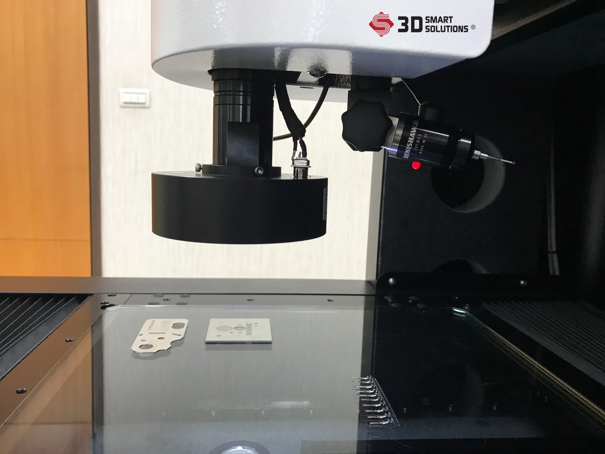 Đầu dò tích hợp Camera trên cùng một máy CMM