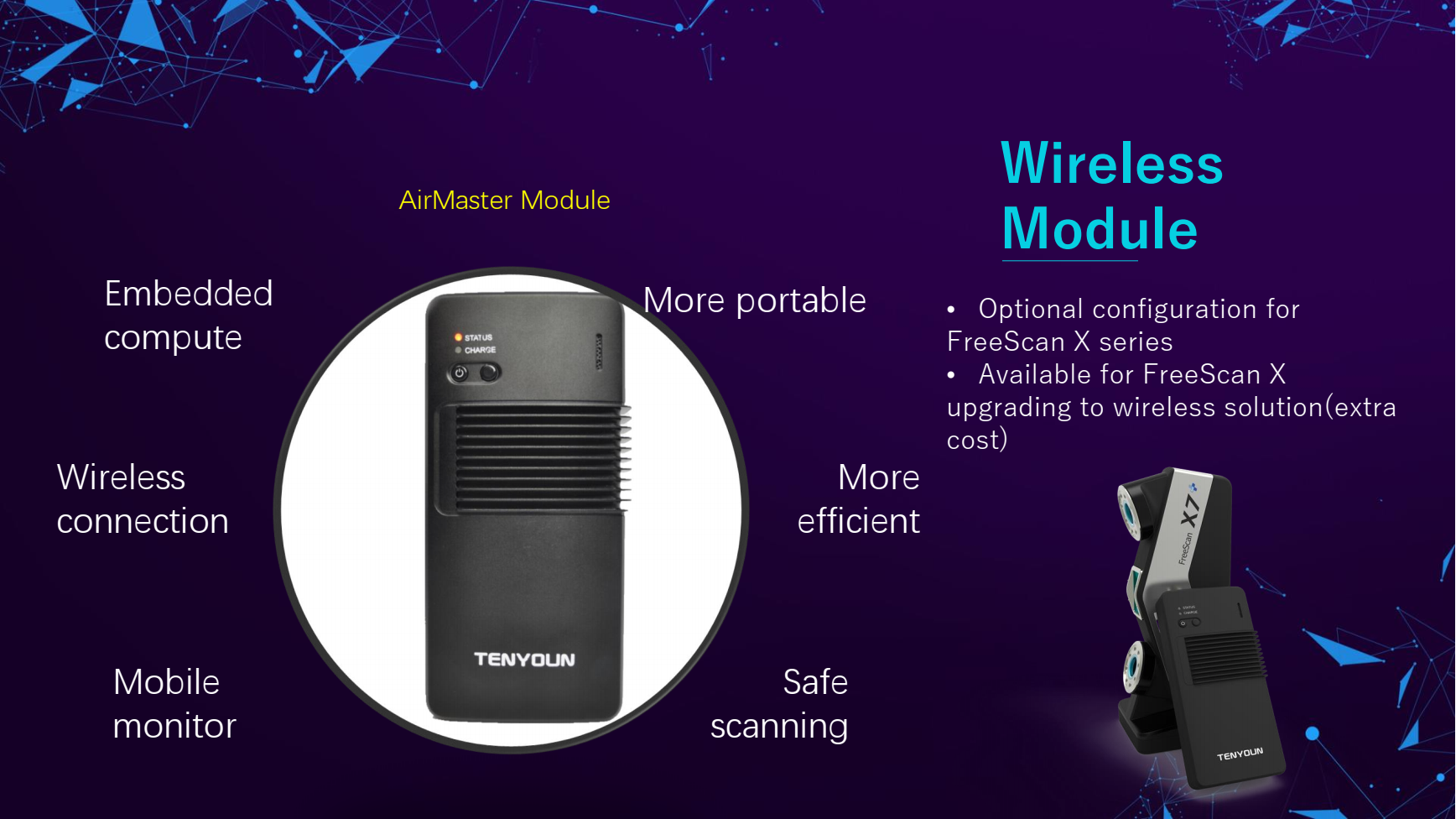 FreeScan X Series song song nâng cấp phần cứng và phần mềm