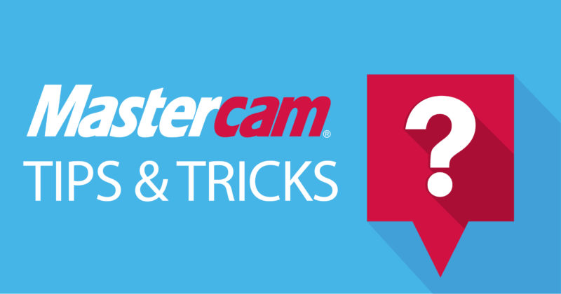 thủ thuật mastercam