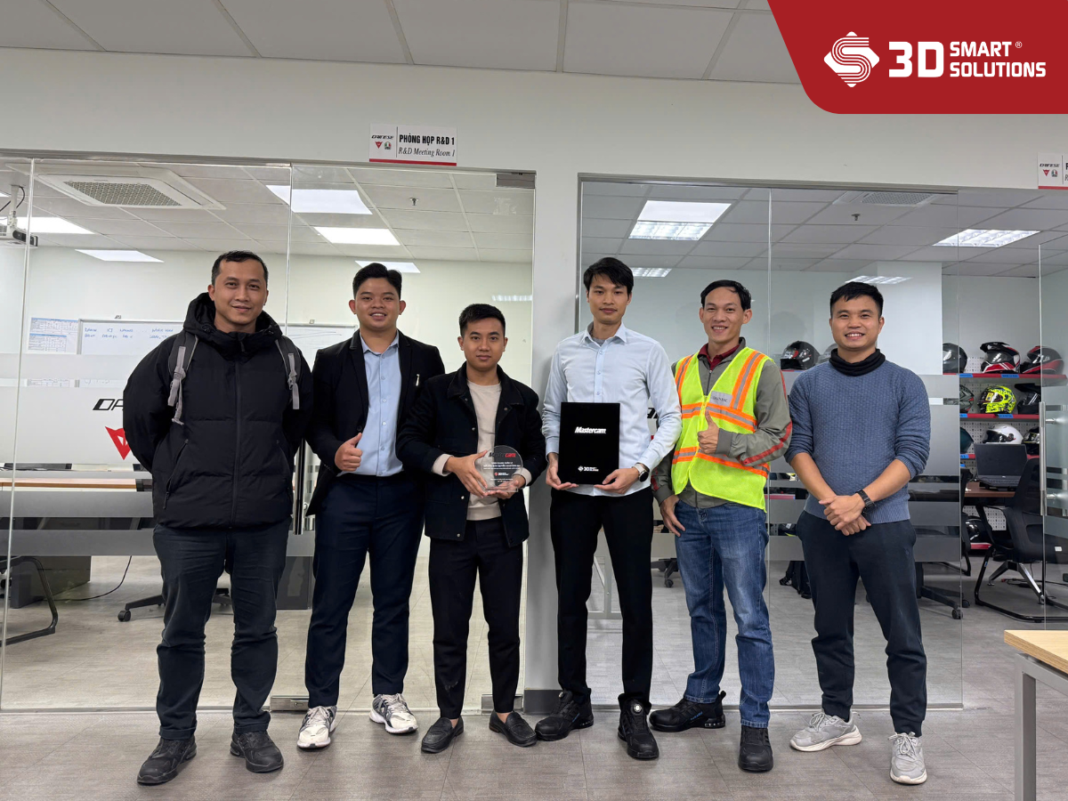 3D Smart Solutions bàn giao bản quyền Mastercam cho Dainese, thương hiệu sản xuất đồ bảo hộ hàng đầu tại Ý