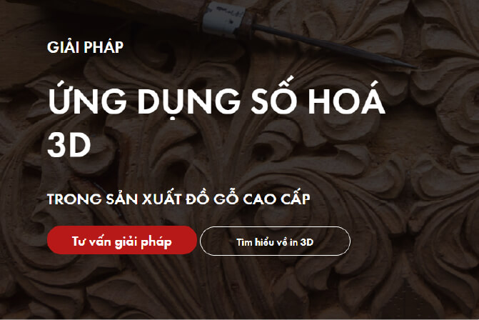 Số Hóa 3D Trong Sản Xuất Gỗ