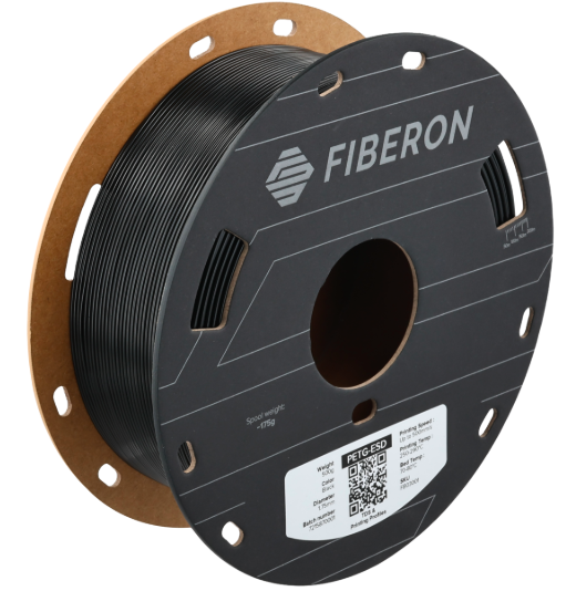 Fiberon™ PETG-ESD - Black 0.5KG