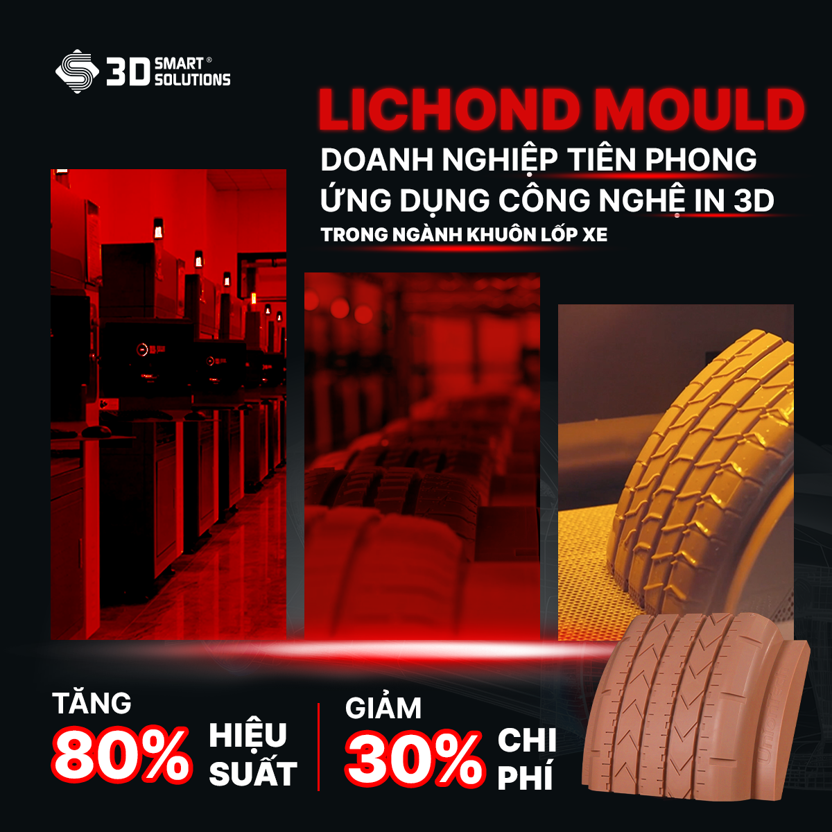 Lichond Mould Tái Định Hình Ngành Khuôn Lốp Xe Với Công Nghệ In 3D