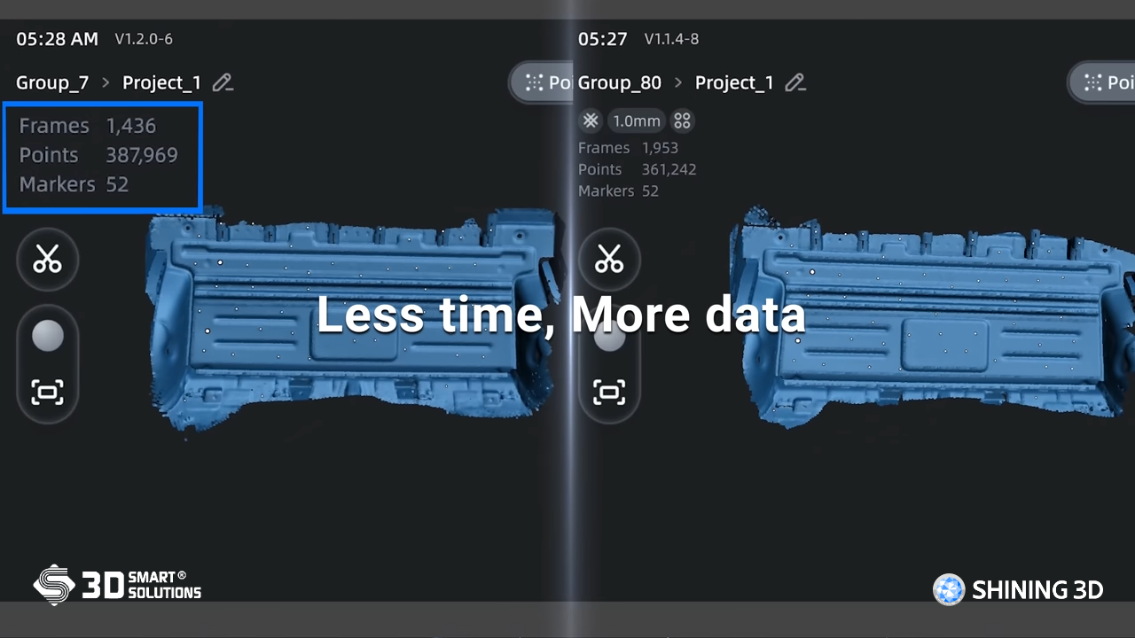 EinScan Rigil - Cập Nhật Tính Năng Mới Phiên Bản 1.2