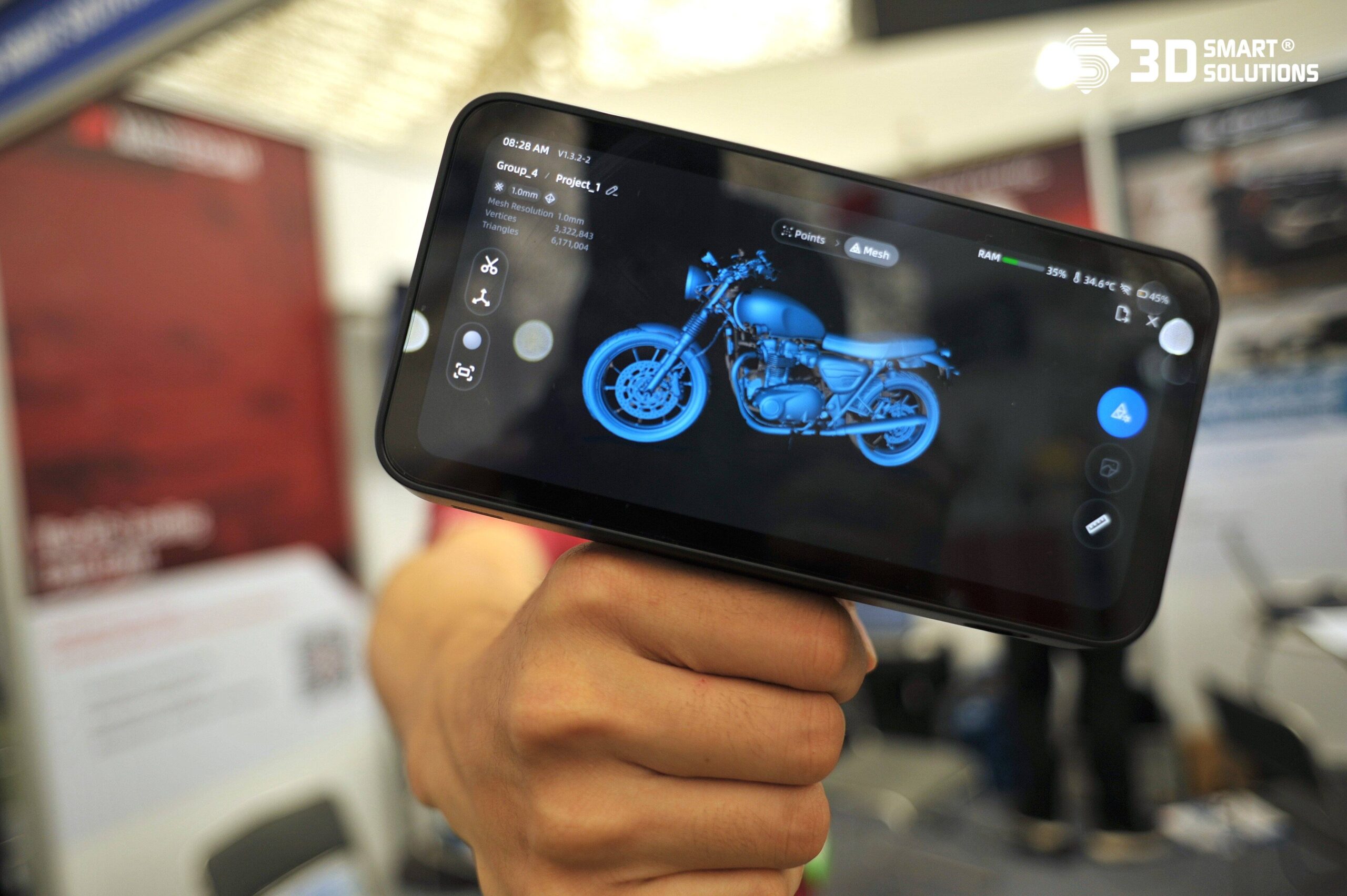 Giải pháp quét 3D tại gian hàng 3D Smart Solutions FBC ASEAN Hanoi 2026