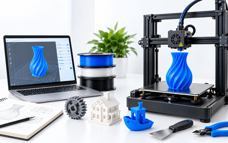 Cách sử dụng máy in 3D từ cơ bản đến vận hành thành thạo