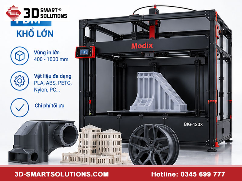 Giá máy in 3d khổ lớn