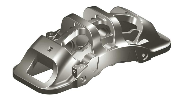 Sản phẩm gia công CNC 5 trục Multi-Axis kẹp phanh Brembo