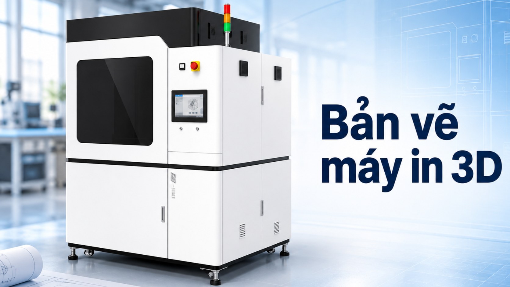 Bản vẽ máy in 3D