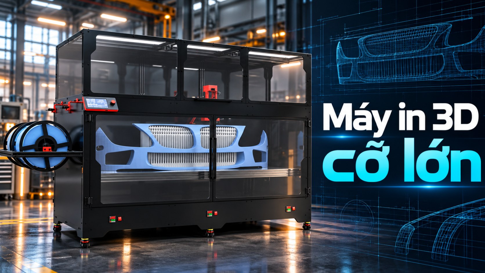 Máy in 3D cỡ lớn