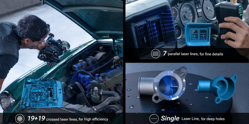 may quet 3D EinScan Trak